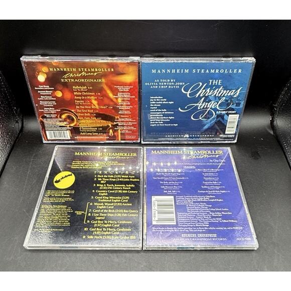 4 Mannheim Steamroller Christmas CDs Wonderful Condition! -D - Picture 3 of 6